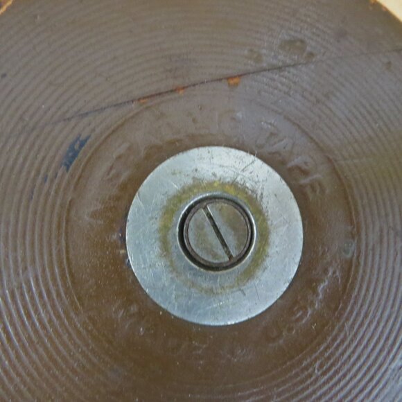 Lufkin Rule Co. Vintage 50’ Tape Measure – Leather Bound – Metallic Tape Works - Picture 5 of 11